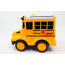 School Bus RC Toy Car For Kids With Steering Wheel Remote, Lights and Sounds