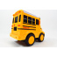 School Bus RC Toy Car For Kids With Steering Wheel Remote, Lights and Sounds