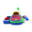 Pretend Play Electronic Cash Register Toy Realistic Actions & Sounds Green