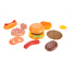 Fast Food & Dessert Play Food Set For Kids - 30 pieces