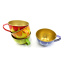 Metal Teapot And Cups Kitchen Playset (Fruit)