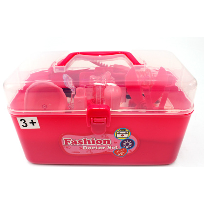 Doctor Nurse Medical Kit Playset (Pink)