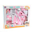 Doctor Nurse Medical Kit Playset for Kids (Pink)