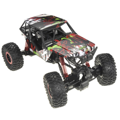 1:10 RC 2.4G 4WD Rally Rock Crawler Car (Red)