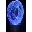 3D Corkscrew Lighting Laser Cut Precision LED Lights