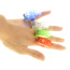 100 Pcs Laser LED Finger Flashlights (Blue/Red/Green/White)