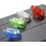 100 Pcs Laser LED Finger Flashlights (Blue/Red/Green/White)