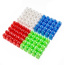 100 Pcs Laser LED Finger Flashlights (Blue/Red/Green/White)