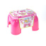 Portable Kids Kitchen Cooking Set Toy With Lights And Sounds, Folds Into Stepstool