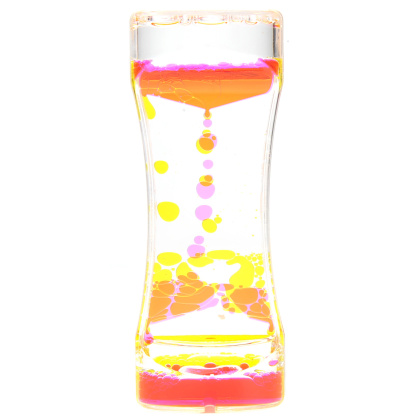 Liquid Motion Bubbler (Yellow Pink)