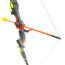 Bow And Arrow Playset With Quiver And Target (Green)