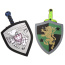 Foam Swords And Shields (White Eagle VS Golden Lion)