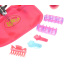 Beauty Salon Fashion Set With Hair Dryer, Curling Iron, Mirror, Scissors, Hair Brush, And More