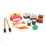 Japanese Sushi Dinner Bento Box Pretend Play Cutting Food Set 21pcs