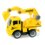 Take-A-Part Friction Powered Construction Trucks With Crane, Excavator, Mixer, Dump Truck