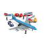 Kids Airport Playset 57-Piece