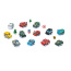 12 Piece Pull Back And Go Toy Cars With Road Signs