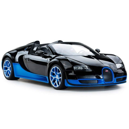 Rastar 1:14 RC Bugatti Veyron Grand Sport Vitesse Car (Black/Blue)