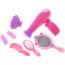Beauty Salon Fashion Play Set With Hairdryer, Mirror, And Accessories