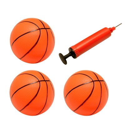 Pack Of 3 Inflatable Magic Shot Mini Hoop Basketballs With Pump