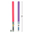 2 In 1 LED Light Up Swords Or Double Bladed Saber