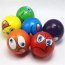 Mini Emoji Soft Foam Stress Balls (24 Balls Per Box)