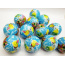 Mini Planet Earth Soft Foam Stress Balls (24 Balls Per Box)