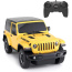 1:24 Scale RC Jeep Wrangler Toy Vehicle For Kids And Adults (Yellow)