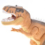 Remote Control Dinosaur T-Rex Toy for Kids (Brown)