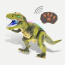 Remote Control Dinosaur T-Rex Toy for Kids (Green)